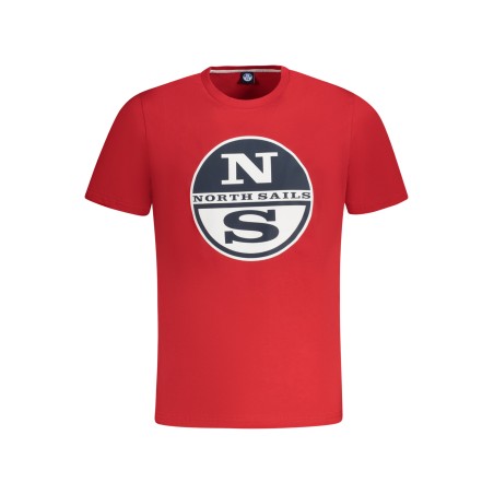 NORTH SAILS T-SHIRT MANICHE CORTE UOMO ROSSO