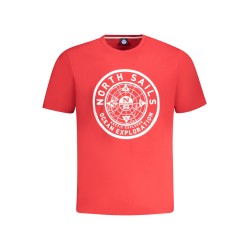 NORTH SAILS T-SHIRT MANICHE CORTE UOMO ROSSO