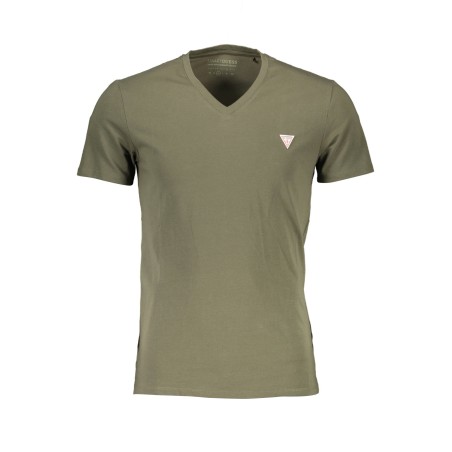 GUESS JEANS T-SHIRT MANICHE CORTE UOMO VERDE