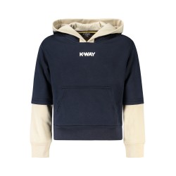 K-WAY FELPA SENZA ZIP UOMO BLU