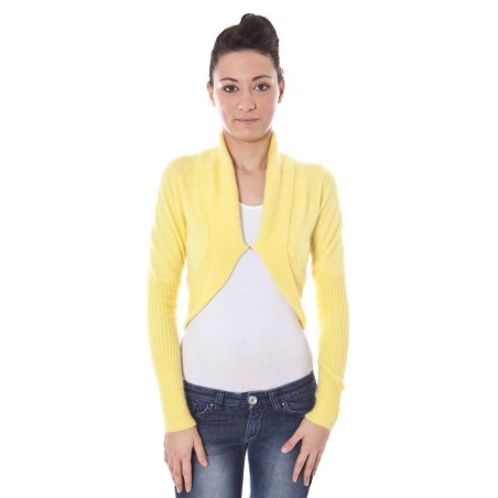 DATCH COPRISPALLE MANICHE LUNGHE DONNA GIALLO