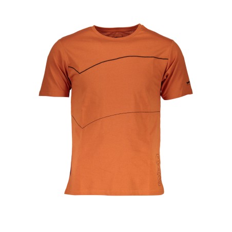 GAS T-SHIRT MANICHE CORTE UOMO ARANCIO