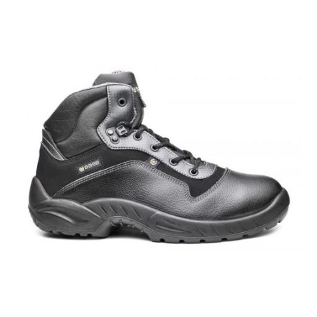 Scarpa alta S2P HRO BASE PROTECTION in pelle fiore con puntale e lamina
