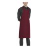 falda sommelier - 100% polyester - bordeaux