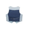 GUESS MARCIANO GILET BAMBINO AZZURRO