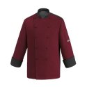 giacca unisex color - 65% polyester - 35% cotton  - bordeaux