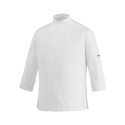 giacca unisex guy - 100% microfiber  - white