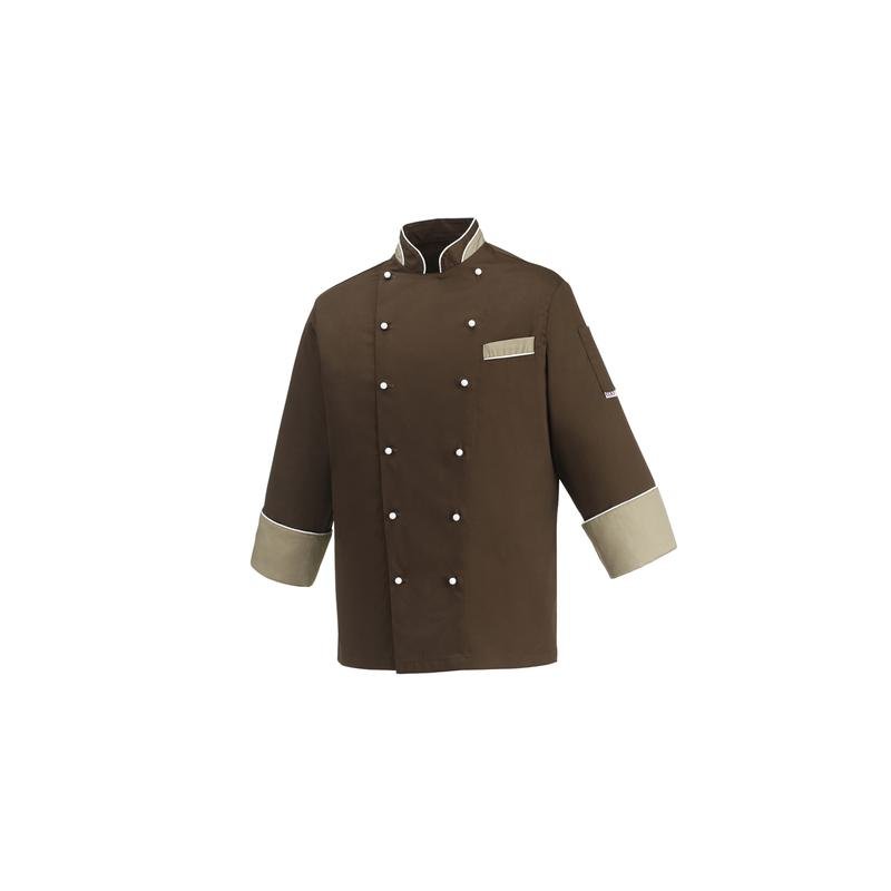 giacca unisex heat - 65% polyester - 35% cotton - brown