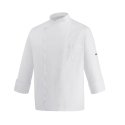 giacca unisex zip - 100% microfiber  - white