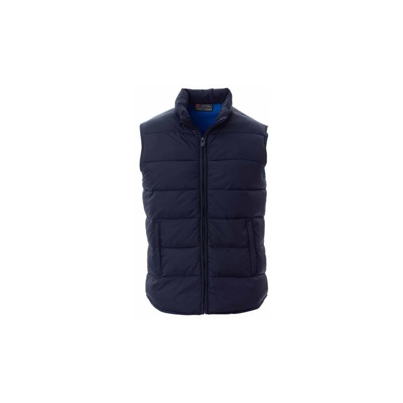 gilet memory uomo in poliestere imbottito effetto piuma