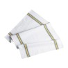 Strofinacci Towel Stripe - 100% Cotton - White