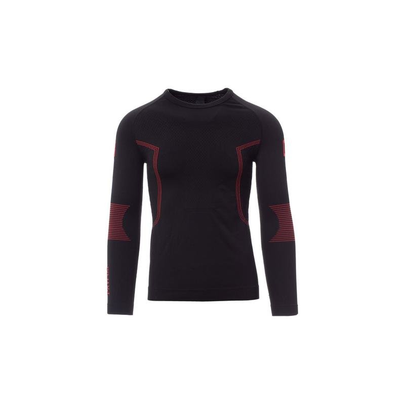 maglia termica da uomo, girocollo, maniche lunghe raglan 240 gr/mq