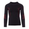 maglia termica da uomo, girocollo, maniche lunghe raglan 240 gr/mq