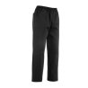 pantalone unisex coulisse pockets - 65% polyester - 35% cotton - black