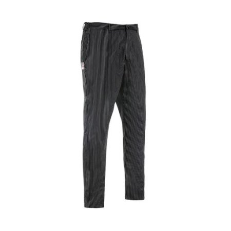 pantalone unisex slim fit - 65% polyester - 35% cotton  - gessato