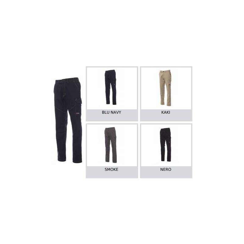 pantalone worker stretch unisex, stretch, multistagione