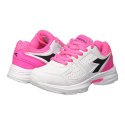 scarpetta diadora shape 8 sl jr white-pink fluo tg 37