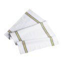 strofinacci towel stripe - 100% cotton - white