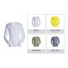 T-shirt manica lunga con girocollo leggermente ampio