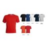 t-shirt under 100% cotone jersey pettinato manica corta 125 gr/mq