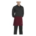 falda barman - 65% polyester - 35% cotton  - bordeaux