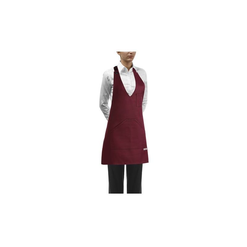 falda pub - 65% polyester - 35% cotton - bordeaux