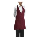 falda pub - 65% polyester - 35% cotton - bordeaux