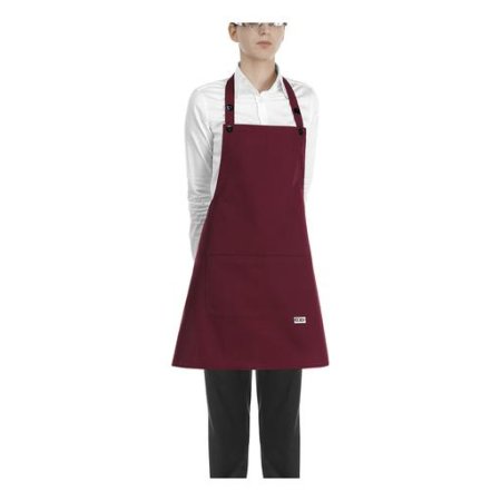 falda short bip apron - 65% polyester - 35% cotton - bordeaux