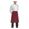 falda waist - 65% polyester - 35% cotton - wine