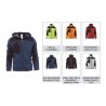 giacca trip softshell ergonomica uomo con zip lunga sbs