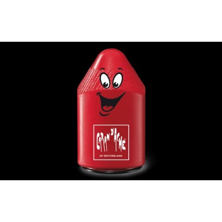 Taille-crayon double plastique - rouge