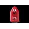 Taille-crayon double plastique - rouge