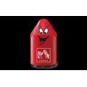 Taille-crayon double plastique - rouge