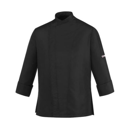 giacca unisex guy - 100% microfiber  - black