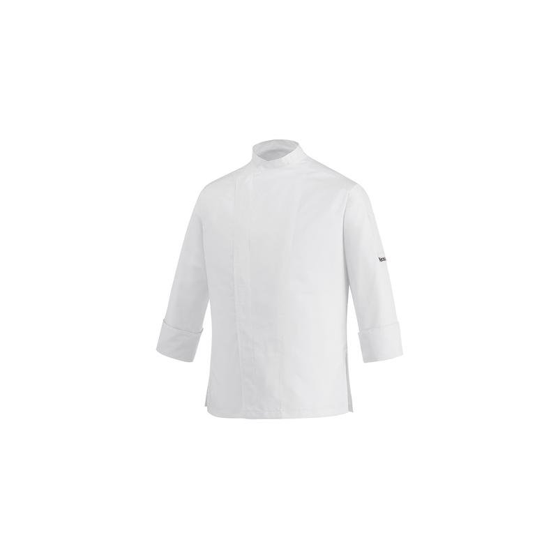 giacca unisex guy - 100% microfiber  - white