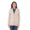 FRED PERRY CARDIGAN DONNA BEIGE