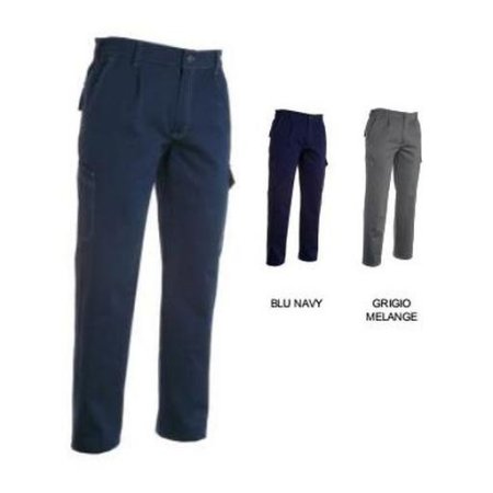 pantalone dakota invernali modello tipo jeans in 100% cotone satin brushed