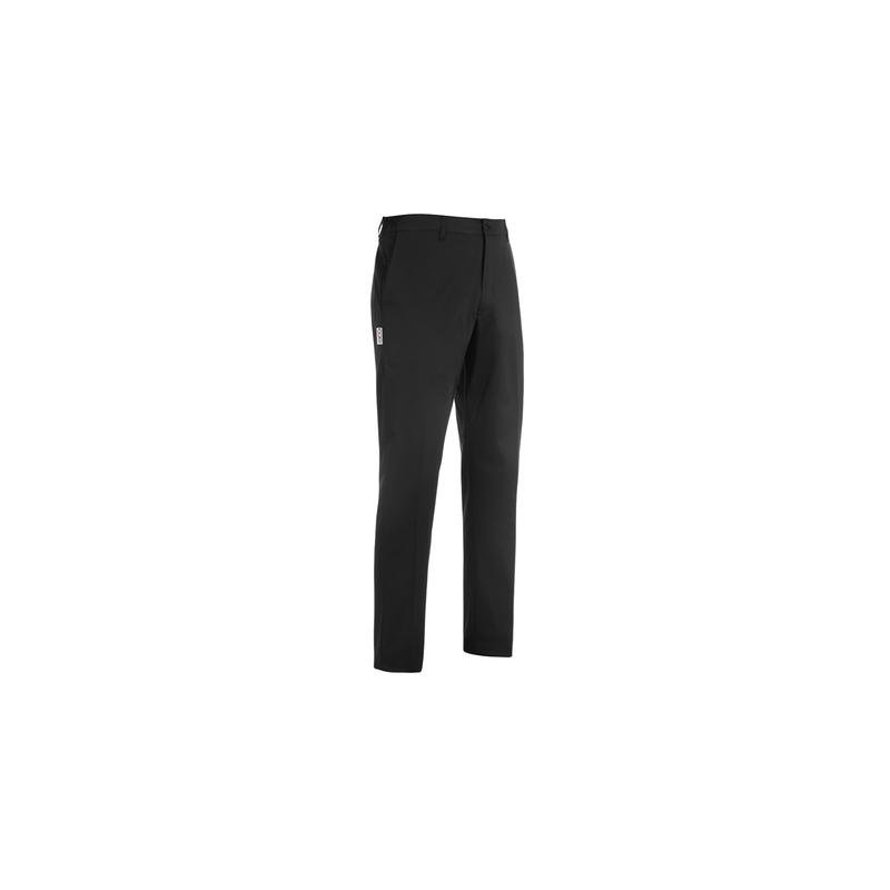 pantalone unisex slim fit - 65% polyester - 35% cotton - black