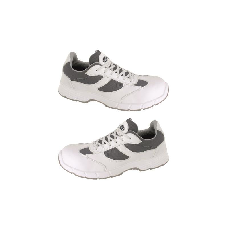 scarpa trani s3 src in pelle e polyester - white