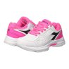 scarpetta diadora shape 8 sl jr white-pink fluo tg 37