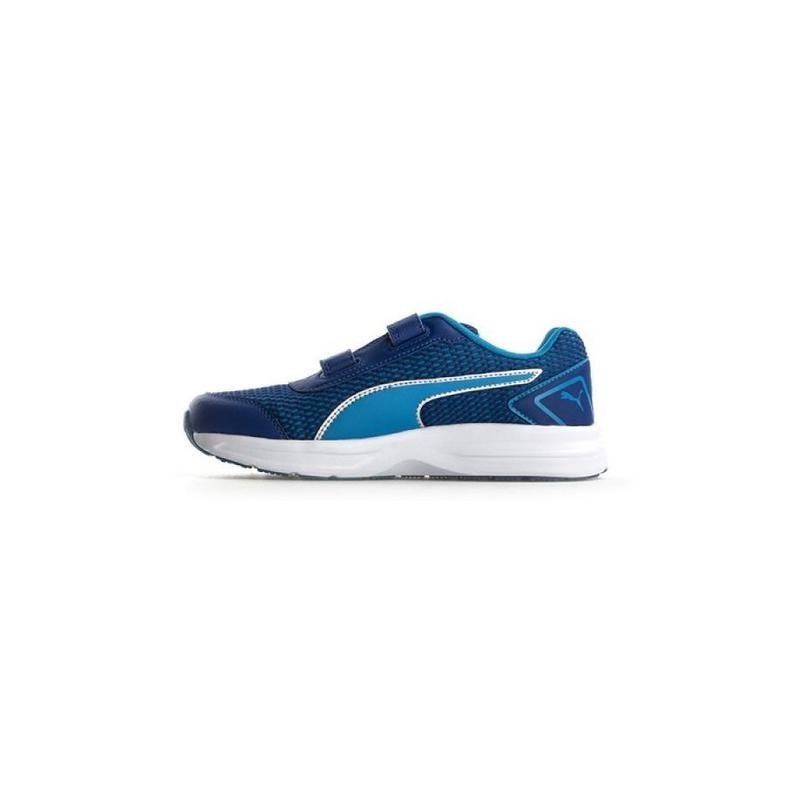 scarpetta puma kids descendant v4 v ps true blue-blue danube tg 30,32