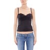 JOHN GALLIANO TOP DONNA NERO