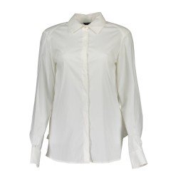 GUESS MARCIANO CAMICIA MANICHE LUNGHE DONNA BIANCO