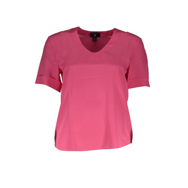 GANT T-SHIRT MANICHE CORTE DONNA ROSA GANT T-SHIRT MANICHE CORTE DONNA ROSA