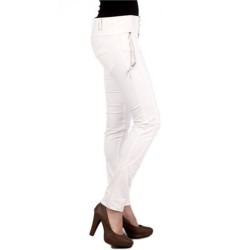 PHARD PANTALONE DONNA BIANCO