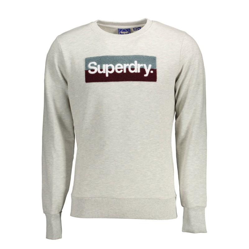 SUPERDRY FELPA SENZA ZIP UOMO GRIGIO SUPERDRY FELPA SENZA ZIP UOMO GRIGIO