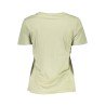 GUESS JEANS T-SHIRT MANICHE CORTE DONNA VERDE
