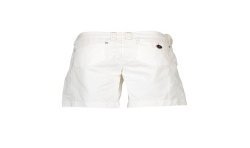 MURPHY&NYE PANTALONE BERMUDA DONNA BIANCO