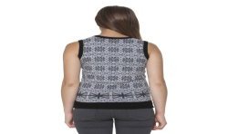 FRED PERRY GILET DONNA GRIGIO