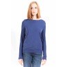 GANT T-SHIRT MANICHE LUNGHE DONNA BLU